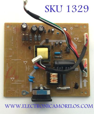 FUENTE PARA MONITOR ASUS / NUMERO DE PARTE 5E1AB02003 / 4H.12L02.A01 / MODELO VE228H